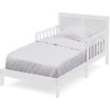 Collins Wood Tall Headboard Toddler Bed, White - Beds - 3