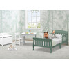 Canton Wood Toddler Bed With Guardrails, Green - Beds - 4