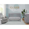 Tribeca 4-In-1 Baby Convertible Crib, Grey - Cribs - 6