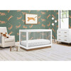 James Acrylic 4-In-1 Convertible Crib, White - Cribs - 6