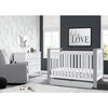 Miles 4-In-1 Convertible Crib, Grey & White - Cribs - 6