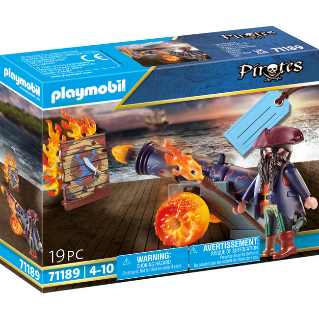 Pirate with Cannon - Playsets - 2