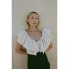 Women's Velvet Quentin Dress, Macadamia Forest - Dresses - 6
