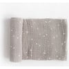 Cotton Muslin Single Swaddle, Snow Flurries - Swaddles - 1 - thumbnail