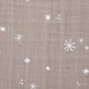 Cotton Muslin Single Swaddle, Snow Flurries - Swaddles - 3