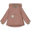 Wang Fleece Lined Winter Jacket, Wood Rose - Parkas - 1 - thumbnail