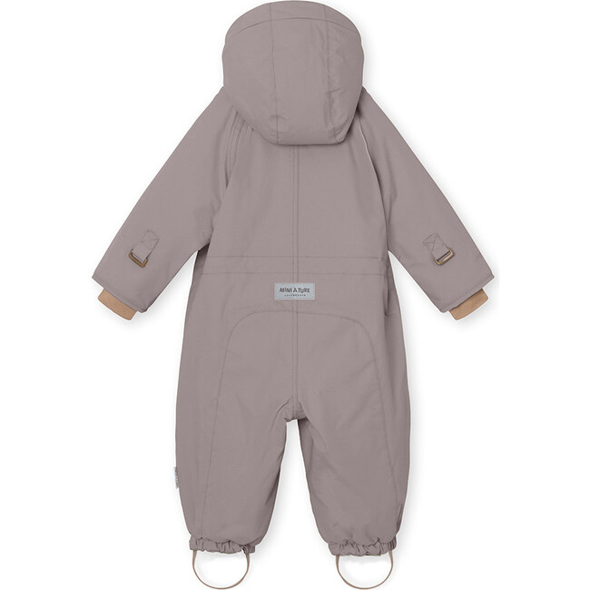 Wisti Fleece Lined Snowsuit, Zinc Purple - Snowsuits - 2
