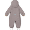 Wisti Fleece Lined Snowsuit, Zinc Purple - Snowsuits - 2