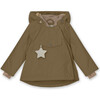 Wang Fleece Lined Winter Jacket, Wood - Parkas - 1 - thumbnail
