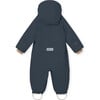 Wisti Fleece Lined Snowsuit, Blue Nights - Snowsuits - 2