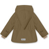 Wang Fleece Lined Winter Jacket, Wood - Parkas - 2