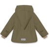 Wang Fleece Lined Winter Jacket, Capers Green - Parkas - 2