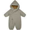 Fleece Lined Winter Pram Suit, Vert - Bunting - 1 - thumbnail