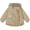 Wang Fleece Lined Winter Jacket, Savannah Tan - Parkas - 3