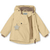 Wang Fleece Lined Winter Jacket, Semolina Sand - Parkas - 3