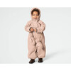 Wisti Fleece Lined Snowsuit, Rose Dust - Snowsuits - 5