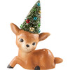 Resting Merry & Bright Reindeer Large Paper Mache - Accents - 1 - thumbnail