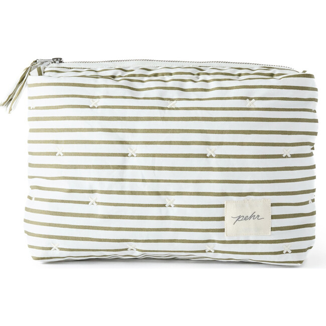 Stripes Away On The Go Pouch, Olive