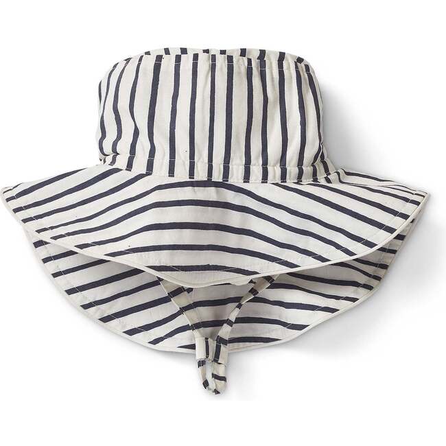 Stripes Away Bucket Hat, Ink Blue