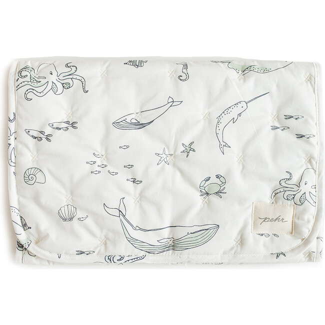 On The Go Portable Changing Pad, Life Aquatic