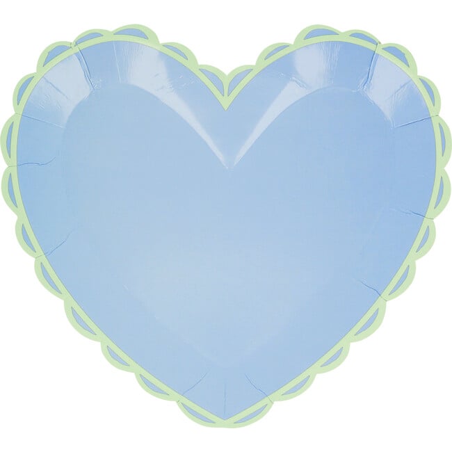 Pastel Heart Small Plates - Party - 4