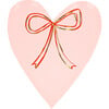 Heart With Bow Plates - Party - 2