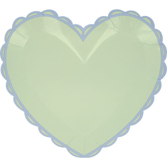 Pastel Heart Small Plates - Party - 6