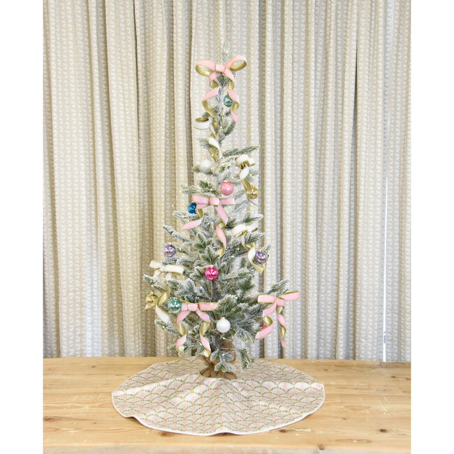 Fig & Dove x Paprika Home Ballet Slippers Tree Skirt - Tree Skirts - 2