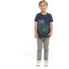 Arcade Dino Navy Short Sleeve Tee - T-Shirts - 6
