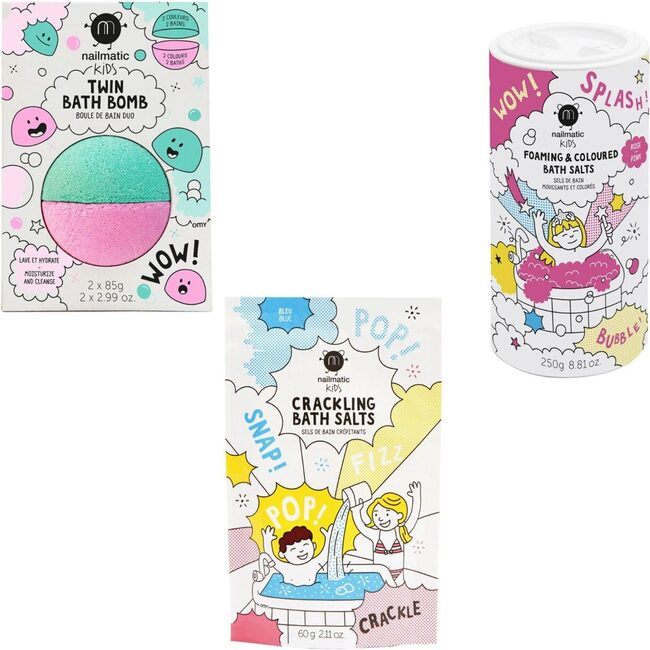 Kids Bath Set #2 - Bath Salts & Soaks - 1