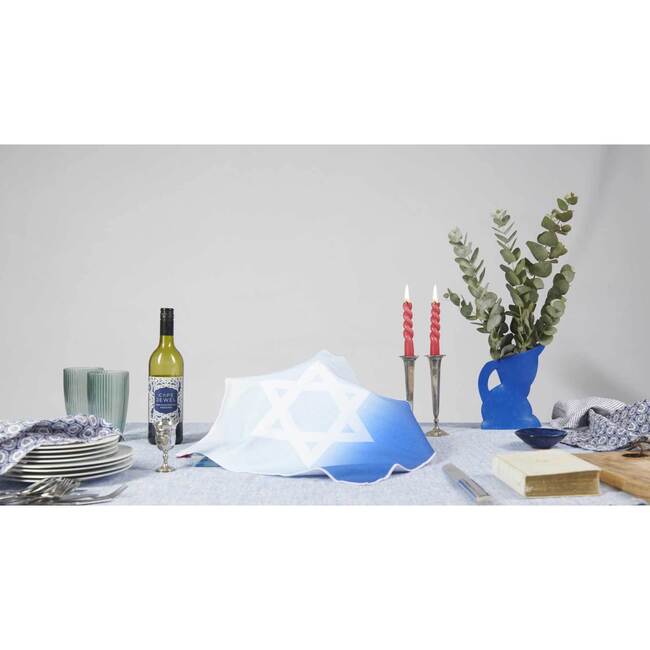 Oy Vey Challah Cover - Tabletop - 3