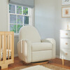 Nami Recliner & Swivel Glider, Performance Cream Eco-Weave & Light Wood Base - Nursery Chairs - 2