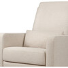 Sigi Recliner & Glider, Performance Beach Eco-Weave & Light Wood Base - Nursery Chairs - 5