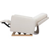 Sigi Recliner & Glider, Performance Cream Eco-Weave & Light Wood Base - Nursery Chairs - 4