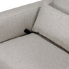Sigi Recliner & Glider, Performance Grey Eco-Weave & Light Wood Base - Nursery Chairs - 6
