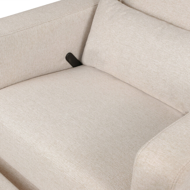 Sigi Recliner & Glider, Performance Beach Eco-Weave & Light Wood Base - Nursery Chairs - 6