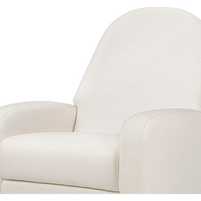 Nami Recliner & Swivel Glider, Performance Cream Eco-Weave & Light Wood Base - Nursery Chairs - 6