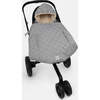 Star Print 3-In-1 K-Poncho, Grey - Car Seat Accessories - 3