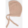 Fuzzy Bonnet, Pecan - Hats - 1 - thumbnail