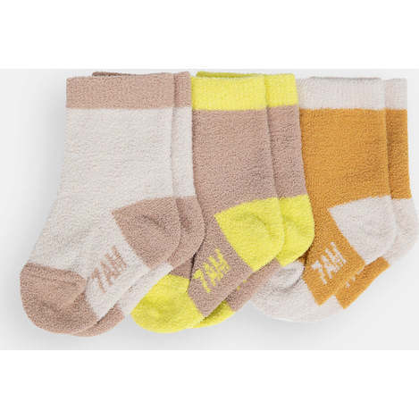 Long Socks, Multicolors (Pack of 3)