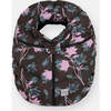 Floral Print Zipped Puffy Car Seat Cocoon, Nightingale Garden - Car Seat Accessories - 1 - thumbnail