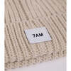 Chunky Rib Knit Beanie,Sand - Hats - 2