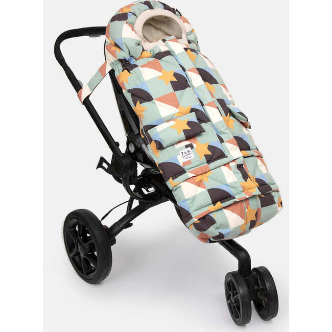 Evolution® 212 Quilt Print Zipped Blanket, Copenhagen - Stroller Accessories - 2