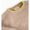 Boxy Piped Sweater, Pecan - Sweaters - 3