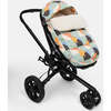 BenjiPOD Print Zipped Footmuff, Copenhagen - Stroller Accessories - 2