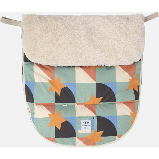 BenjiPOD Print Zipped Footmuff, Copenhagen - Stroller Accessories - 6