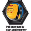 Pretend Play Electronic Lawn Mower for Kids w/ Realistic Mowing Sounds, Start Pull Cord - Role Play Toys - 5