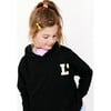 Customizable Tiger Hoodie Sweatshirt, Black - Sweatshirts - 3