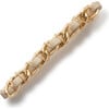 Coco Gold Chain Clip, Oatmeal - Hair Accessories - 1 - thumbnail