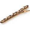 Coco Gold Chain Clip, Chocolate - Hair Accessories - 2